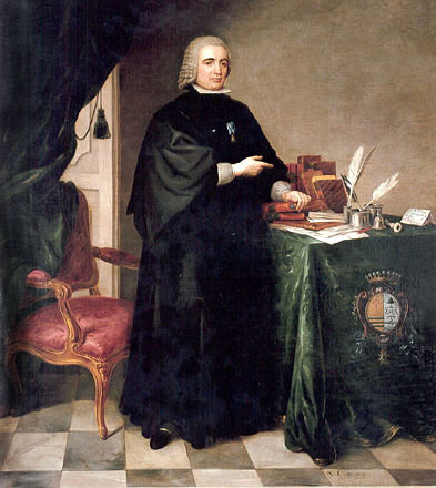 Antonio Carnicero Portrait of Pedro Rodreguez de Campomanes